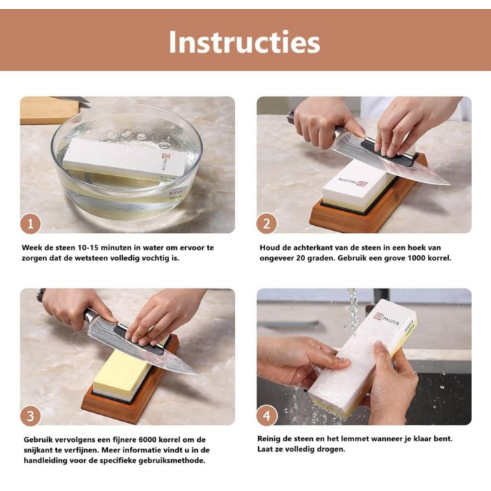 Paudin Slijpsteen KSW 1000/6000 van Paudin