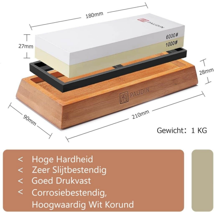 Paudin Slijpsteen KSW 1000/6000 van Paudin