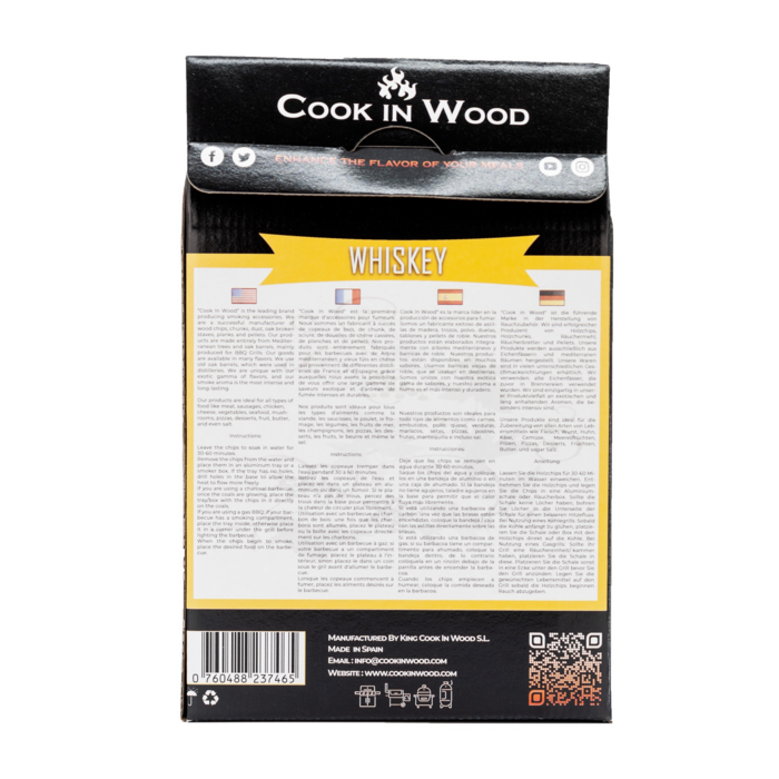 Cook in Wood Cook in Wood  Whiskey Rookchips