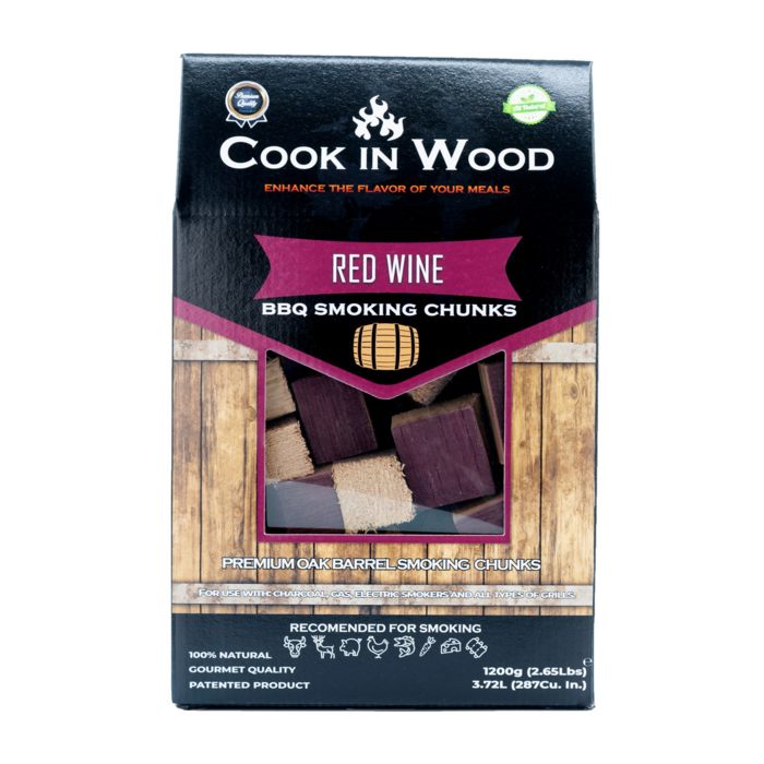 Cook in Wood Cook in Wood  Rode wijn rookchunks