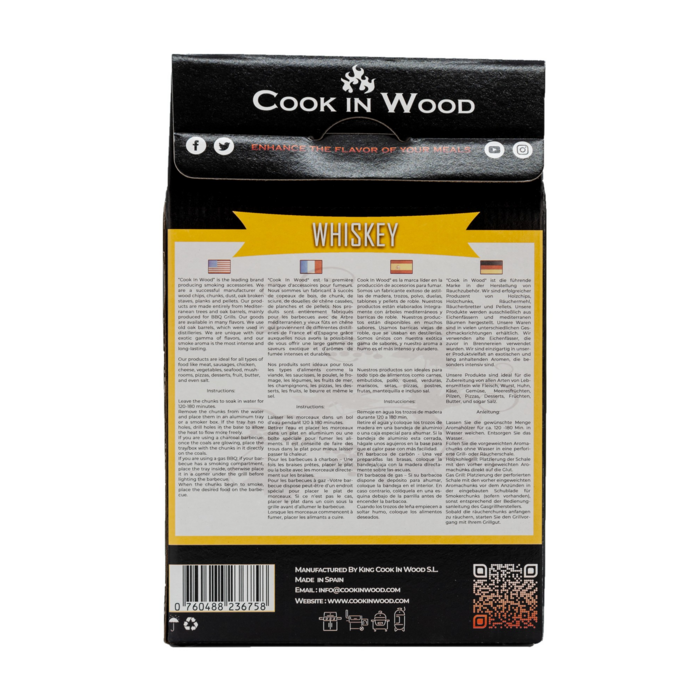 Cook in Wood Cook in Wood  Whiskey Rookchunks