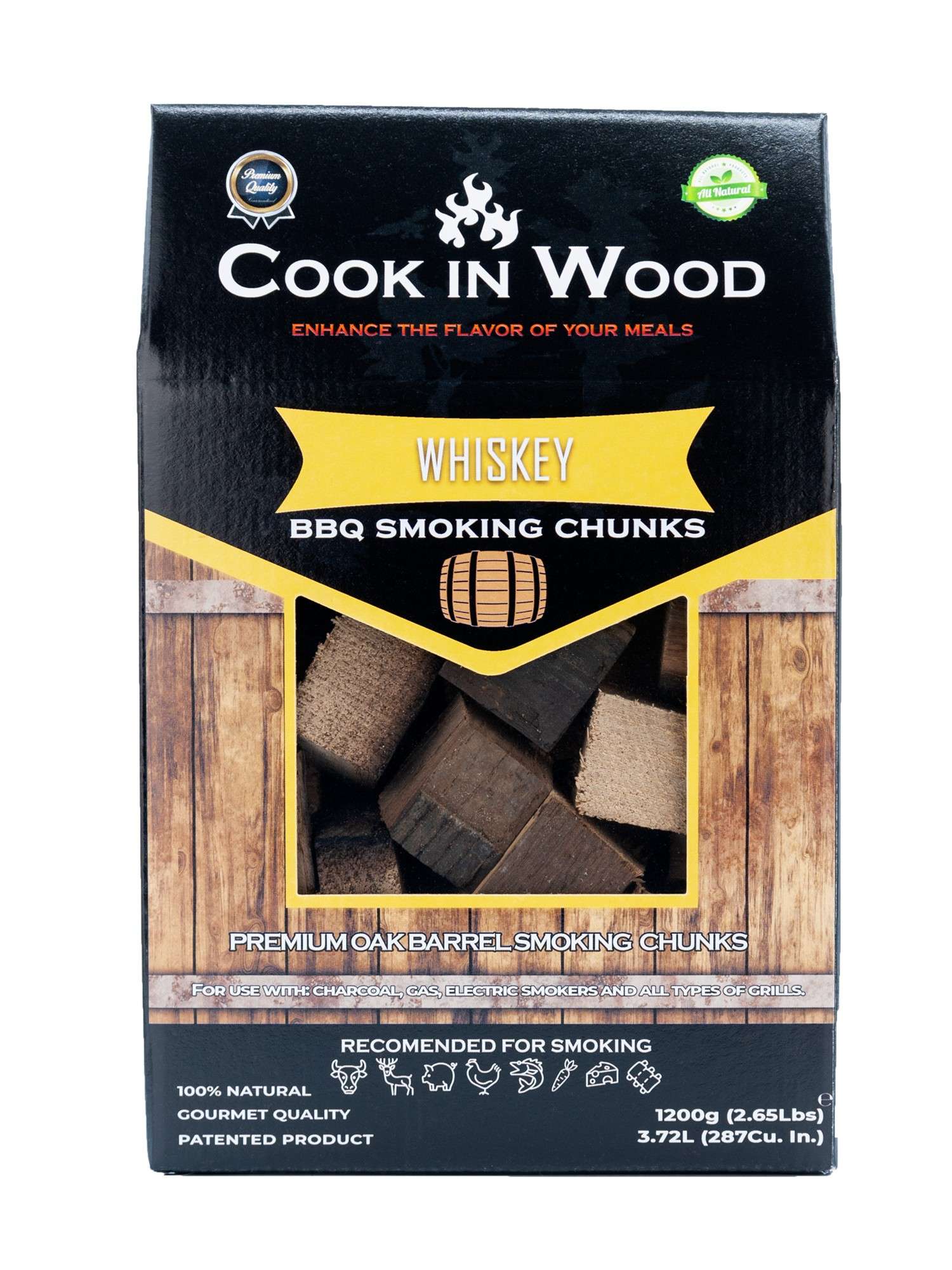 Cook in Wood Cook in Wood  Whiskey Rookchunks