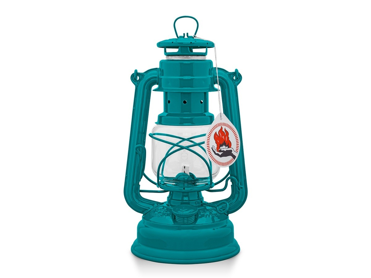 Feuerhand Feuerhand Stormlamp 276 Teal Blauw