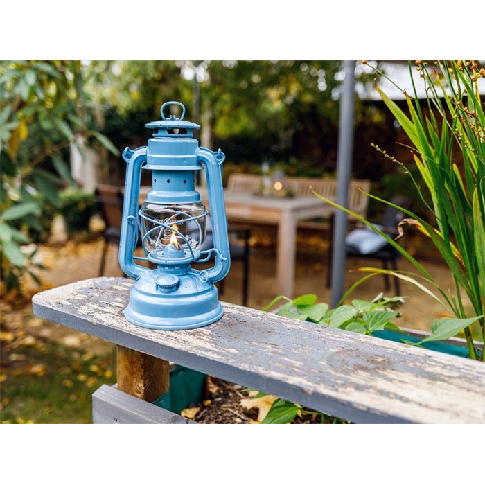 Feuerhand Feuerhand Stormlamp 276 Pastel Blauw