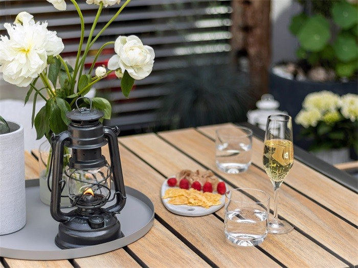 Feuerhand Feuerhand Stormlamp 276 Metalic Grijs