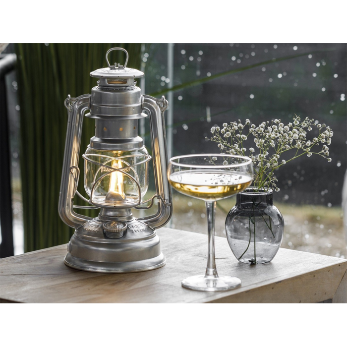 Feuerhand  Feuerhand LED Stormlamp 276 Zink