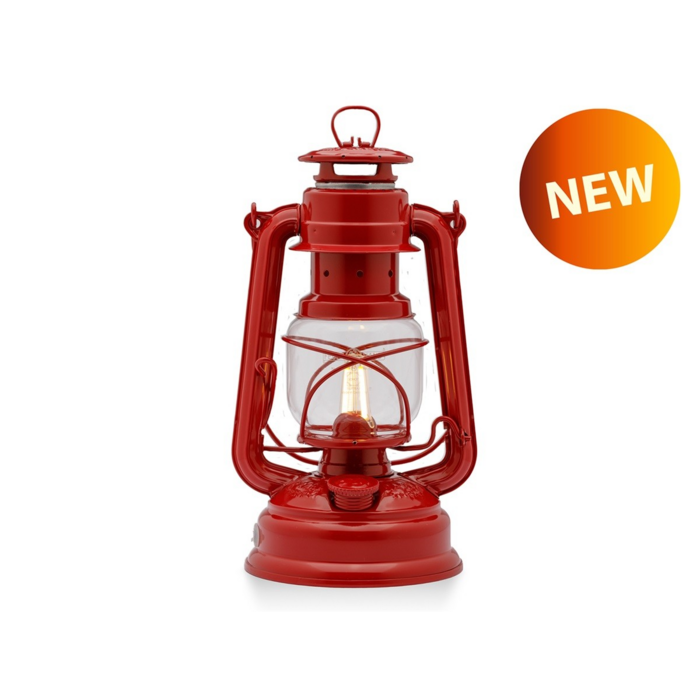 Feuerhand Feuerhand LED Stormlamp 276 Robijn Rood