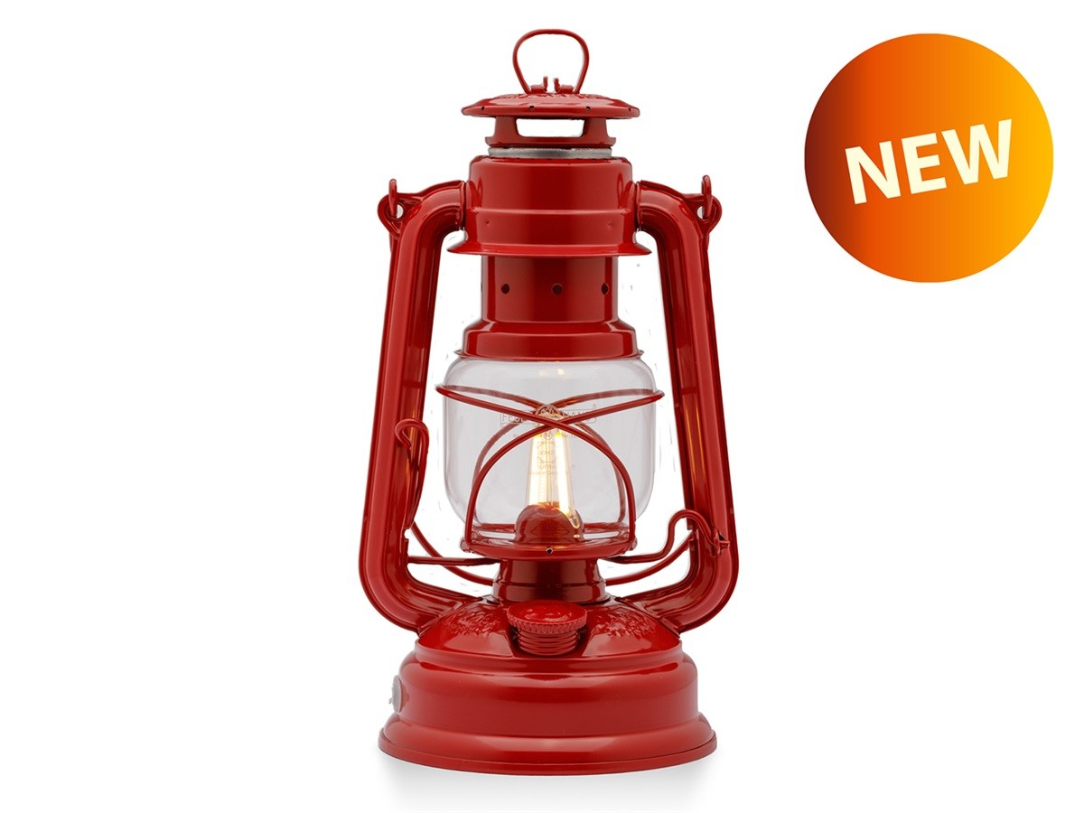 Feuerhand Feuerhand LED Stormlamp 276 Robijn Rood