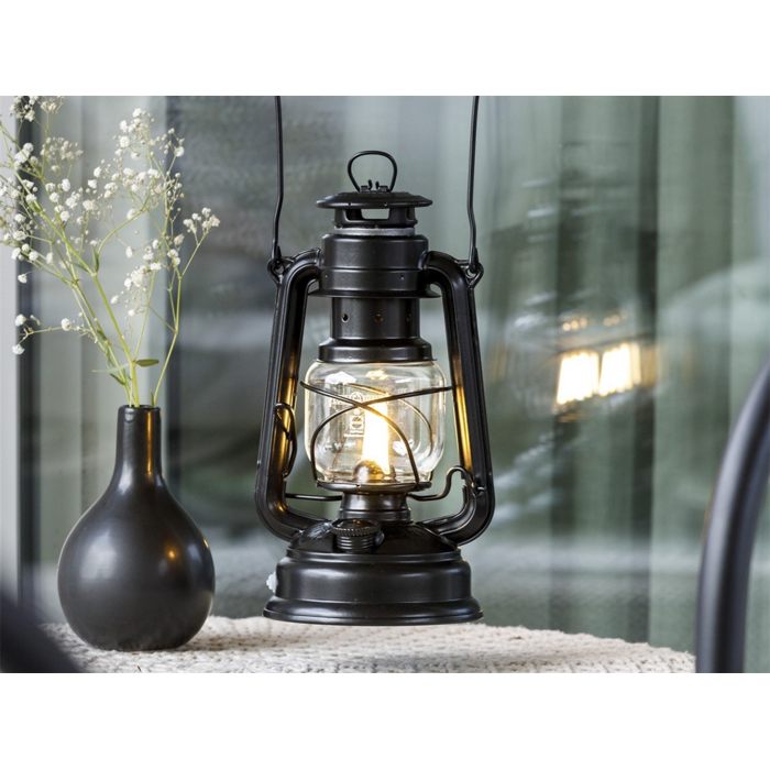 Feuerhand Feuerhand LED Stormlamp 276 Mat Zwart
