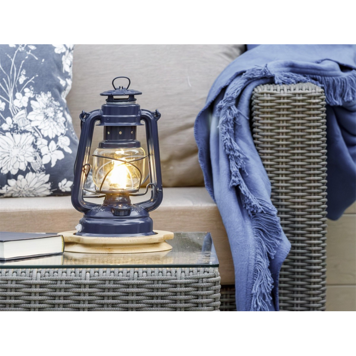 Feuerhand Feuerhand LED Stormlamp 276 Kobalt Blauw