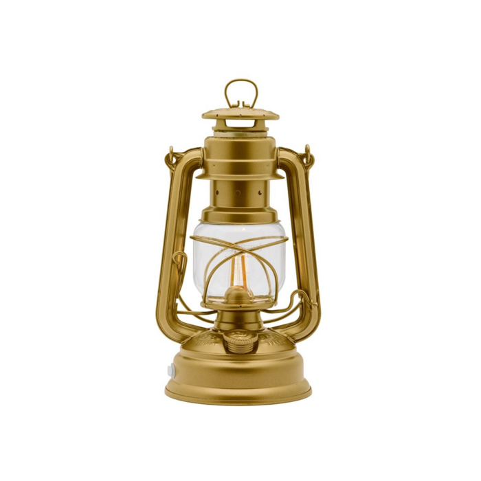 Feuerhand Feuerhand LED Stormlamp 276 Goud