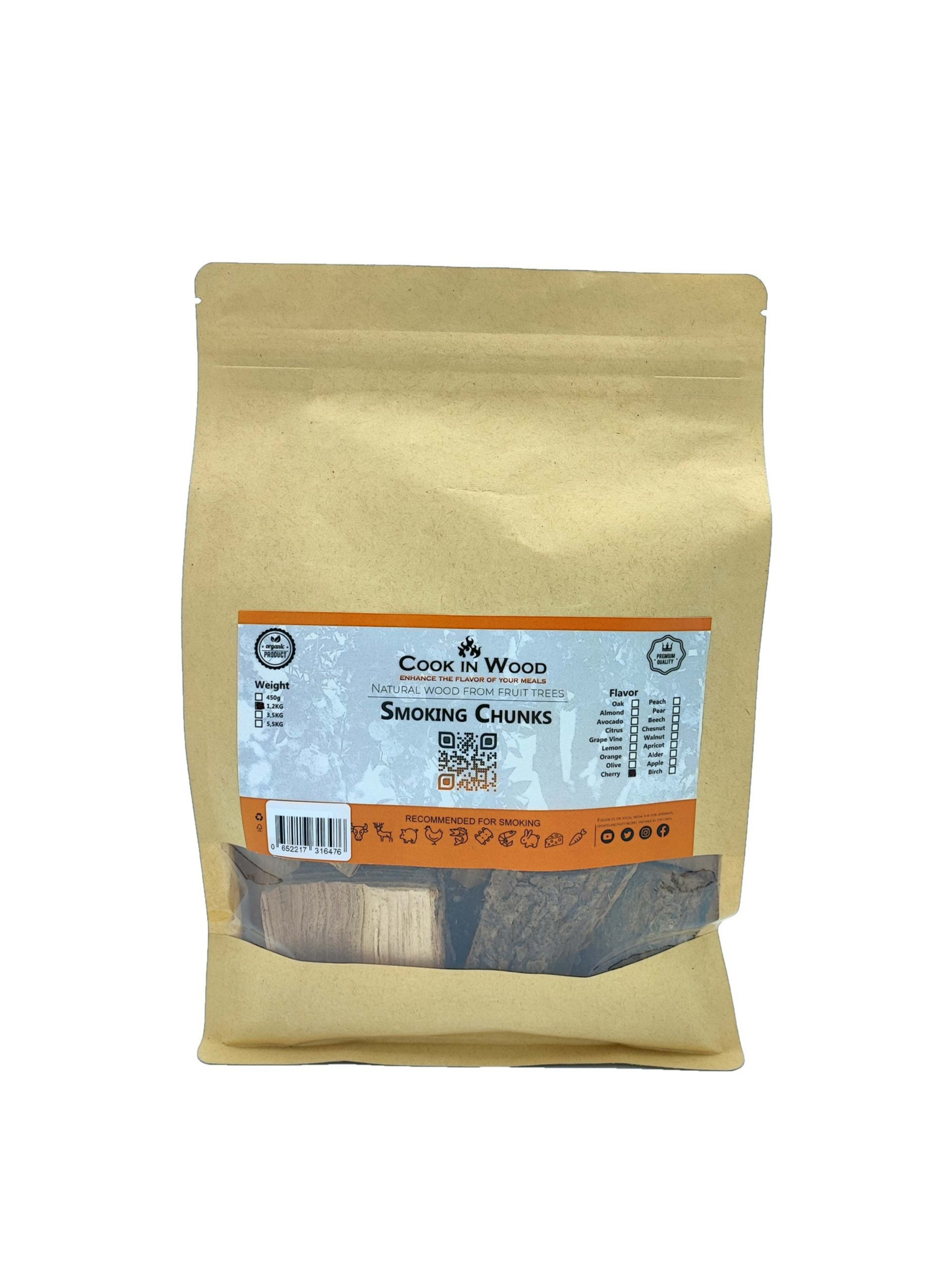 Cook in Wood Wood Chunks Cherry – Cook in Wood