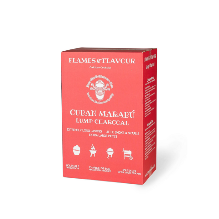 Flames & Flavour Houtskool Cubaanse Marabu Houtskool 15 kilo – Flames & Flavour