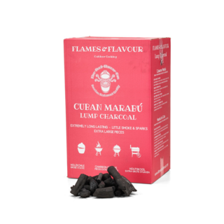 Flames & Flavour Houtskool Cubaanse Marabu Houtskool 15 kilo – Flames & Flavour