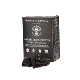 Flames & Flavour Houtskool Aziatische Eucalyptus Big Block Houtskool 9 kilo – Flames & Flavour