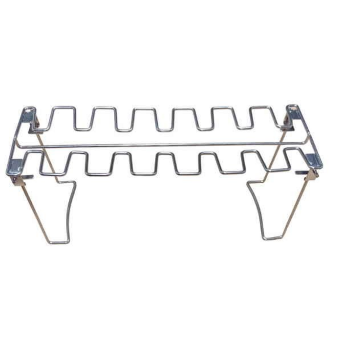 Old School  RVS Drumstick Rack van Oldschool BBQ