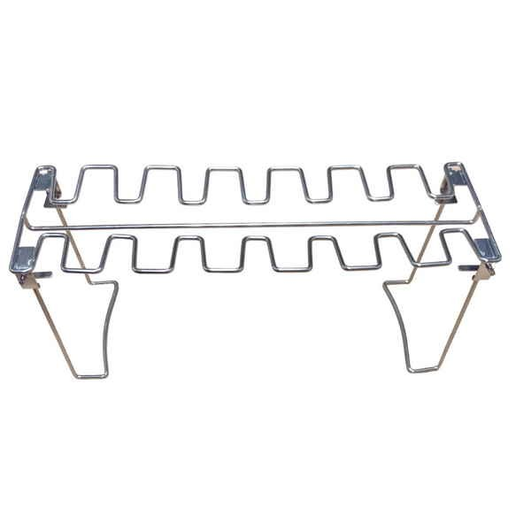 Old School  RVS Drumstick Rack van Oldschool BBQ