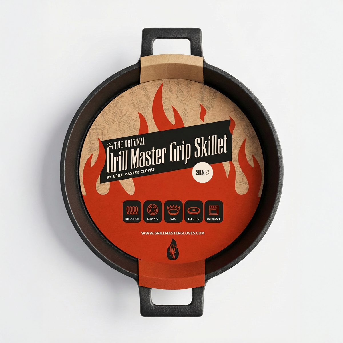 Grill Master  Iron Handle 20 cm