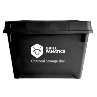 Grill Fanatics Charcoal Storage Box Grill Fanatics