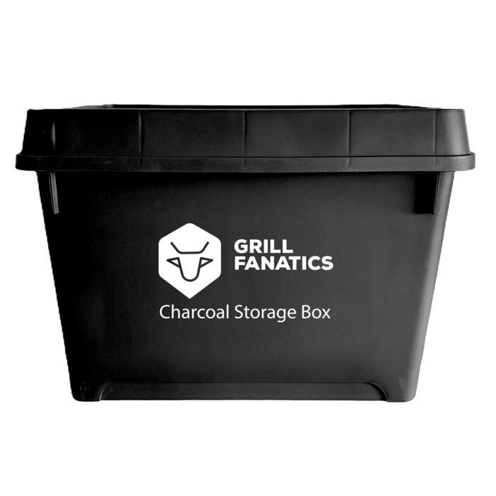Grill Fanatics Charcoal Storage Box Grill Fanatics