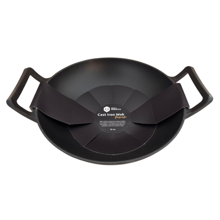 Grill Fanatics Cast Iron Wok Grill Fanatics
