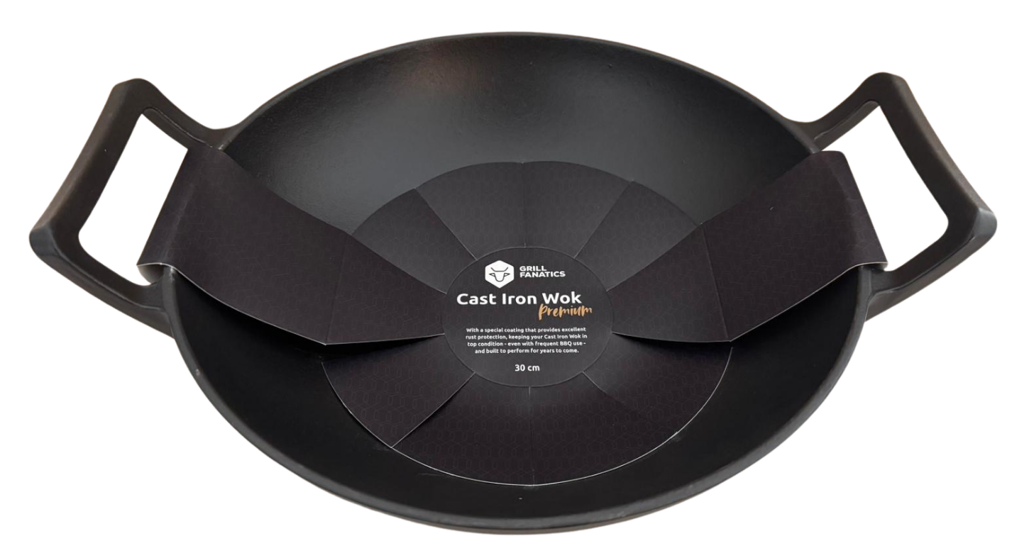 Grill Fanatics Cast Iron Wok Grill Fanatics