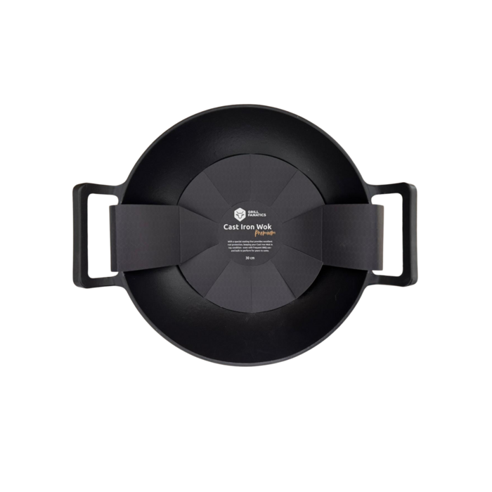 Grill Fanatics Cast Iron Wok Grill Fanatics