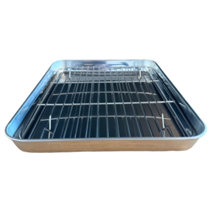 Grill Fanatics Roasting Pan with Rack 31 x 24 x 2,5 cm Grill Fanatics