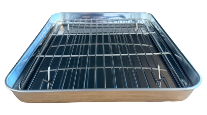 Grill Fanatics Roasting Pan with Rack 31 x 24 x 2,5 cm Grill Fanatics