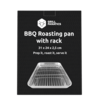Roasting Pan with Rack 31 x 24 x 2,5 cm Grill Fanatics