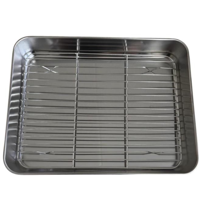 Grill Fanatics Roasting Pan with Rack 31 x 24 x 5 cm Grill Fanatics