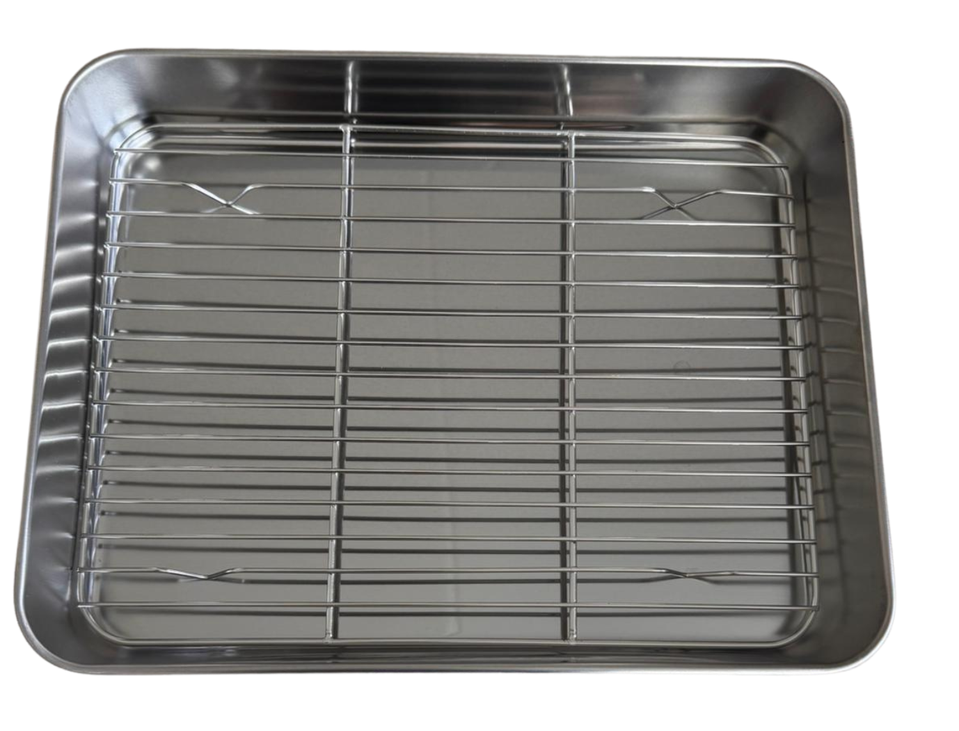 Grill Fanatics Roasting Pan with Rack 31 x 24 x 5 cm Grill Fanatics