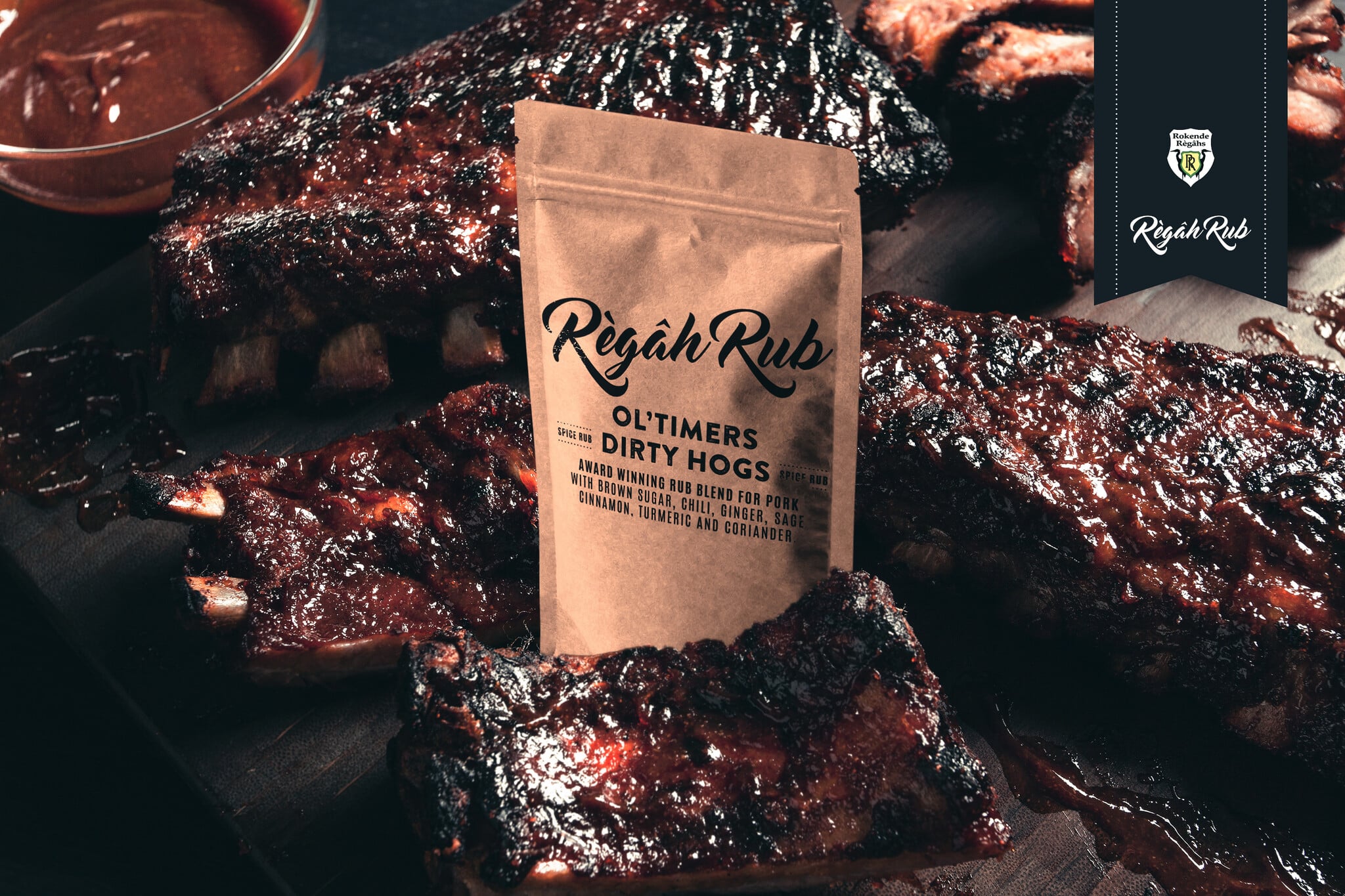 Règâhrub Règâhrub Bad, Hot & Dirty Box – BBQ Cadeauset 300GR