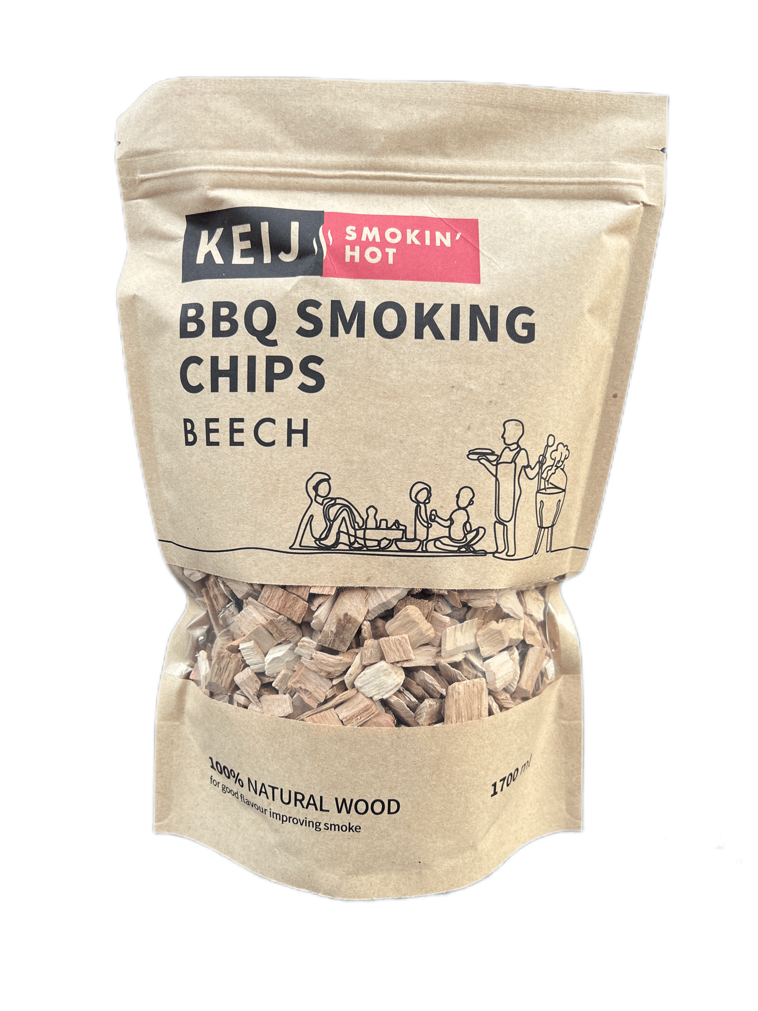 KEIJ Kamado KEIJ Smokin’ Hot Chips Beech