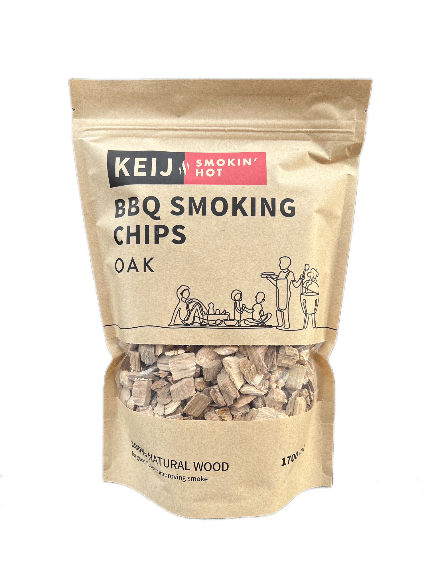KEIJ Kamado KEIJ Smokin’ Hot Chips Oak