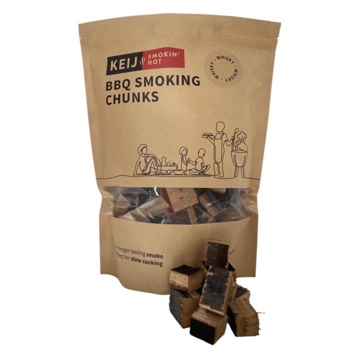 KEIJ Kamado  KEIJ Smokin’ Hot  Chunks Whiskey Oak