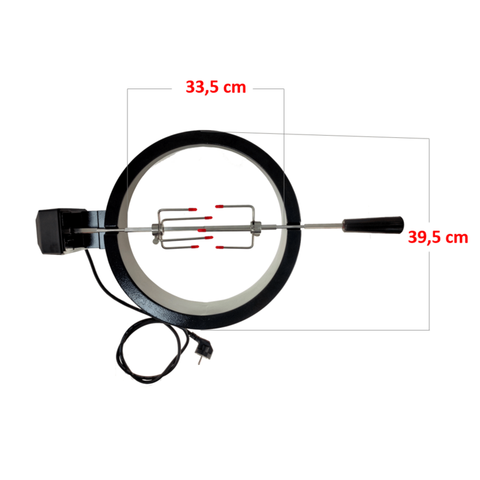 KEIJ Kamado  KEIJ Kamado Rotisserie Compact 15 inch