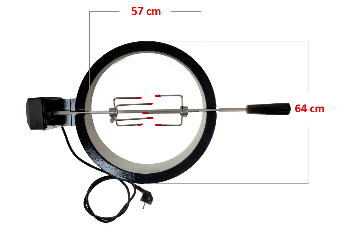 KEIJ Kamado  KEIJ Kamado Rotisserie XL 23 inch