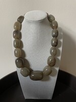 Nakony Statement Ketting, Smokey Glow 53cm