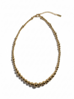 Nakony Halsketting Goudkleur, 45cm.