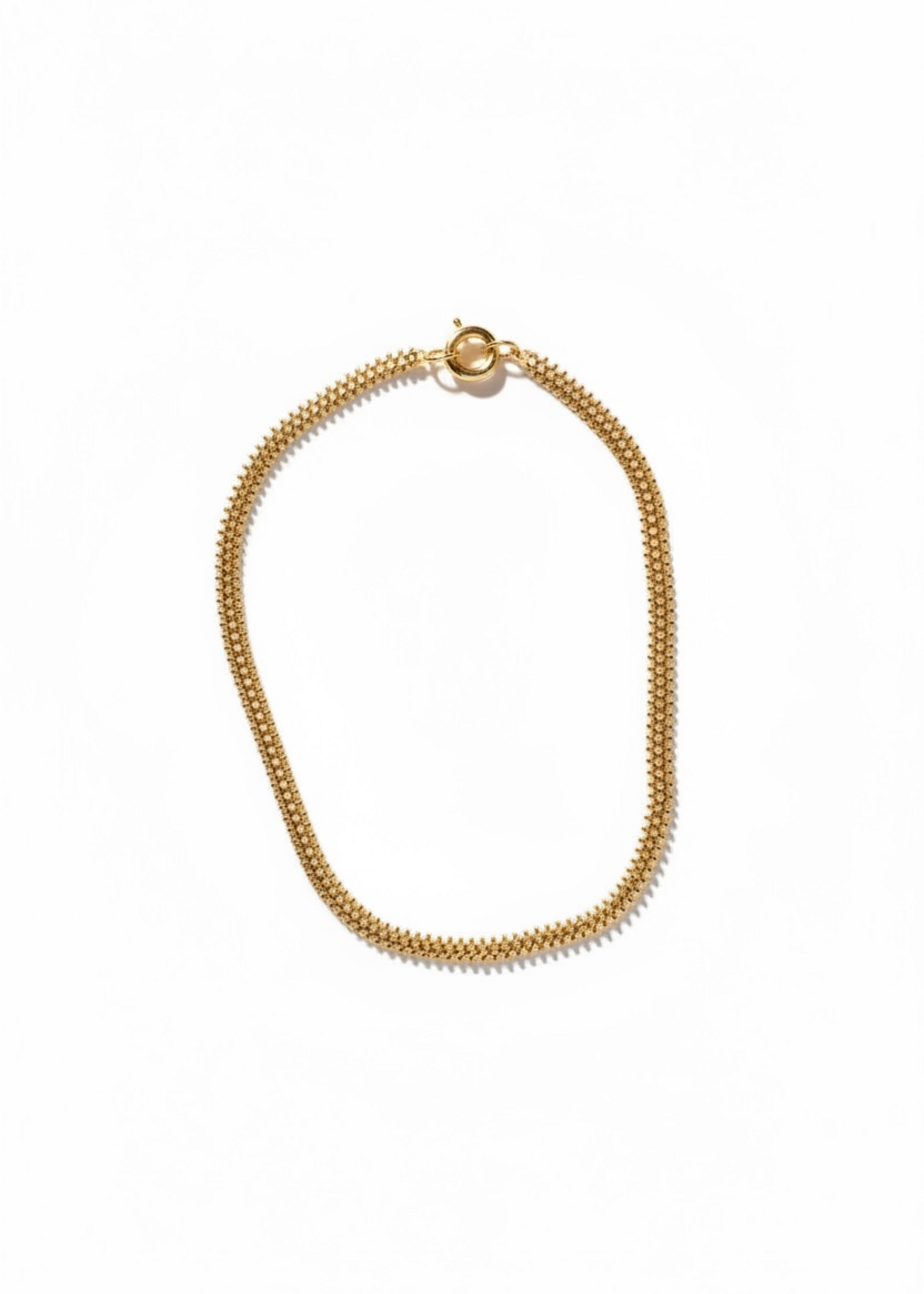 Nakony Halsketting Goudkleur, Platte Schakels