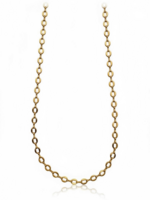 Nakony Halsketting Goudkleur, Ovale schakels, 60cm.