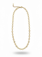 Nakony Halsketting Goudkleur, Ovale schakels 42cm.