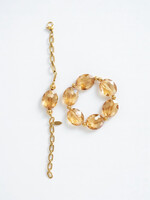 Nakony Golden Prism Chain Bracelet