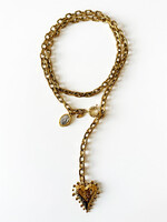 Nakony POWER Heart chain Gold