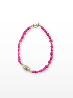 Nakony Flamingo Stone Necklace