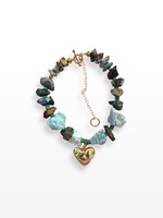 Nakony Ocean Raw Heart Ketting