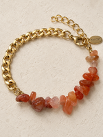 Nakony Sunset Park Carnelian Bracelet
