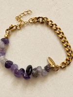 Nakony Washington Square Amethyst Bracelet