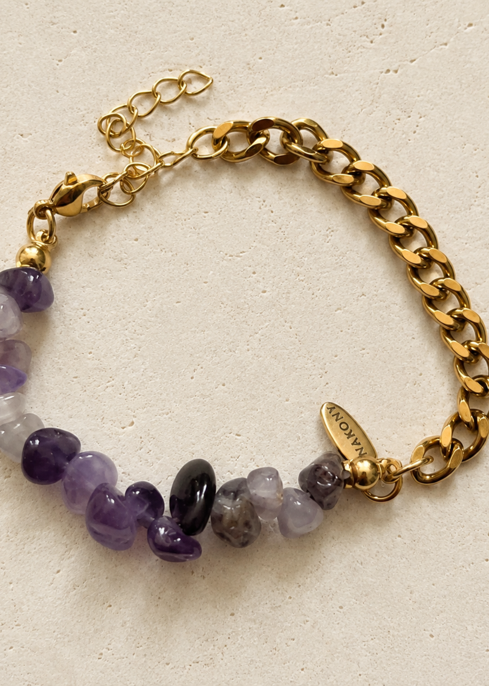Nakony Washington Square Amethyst Bracelet